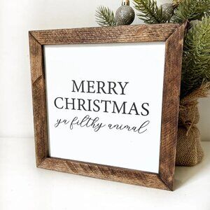 ($30) Home Alone Holiday Sign